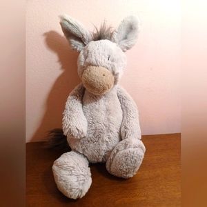 Retired Jellycat Medium Bashful Donkey